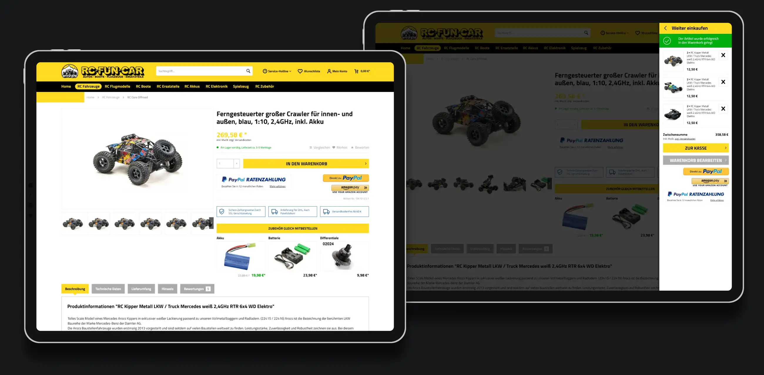 widok karty produktu rcfuncar